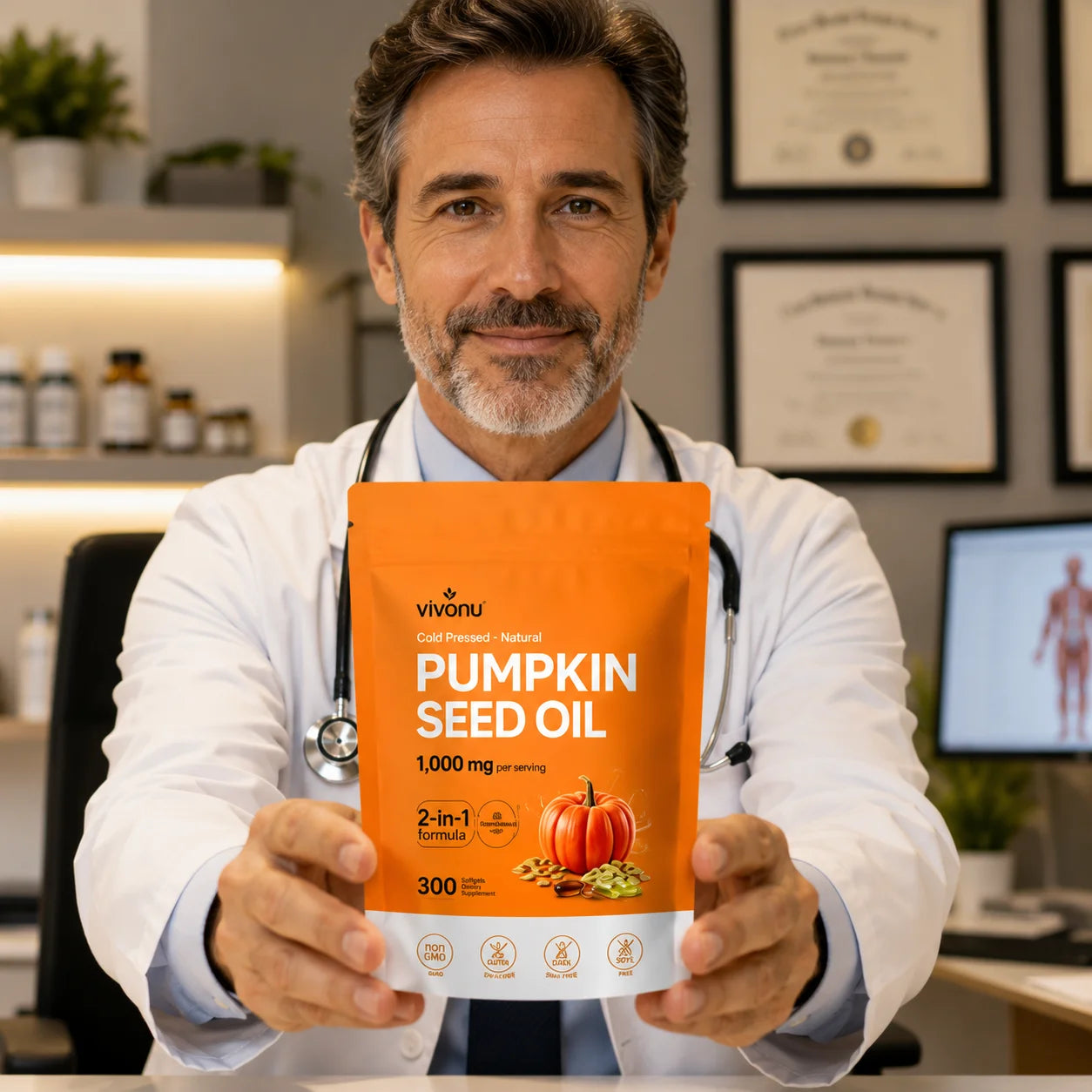 Pumpkin Seed Oil | Fortalece tu cabello en semanas