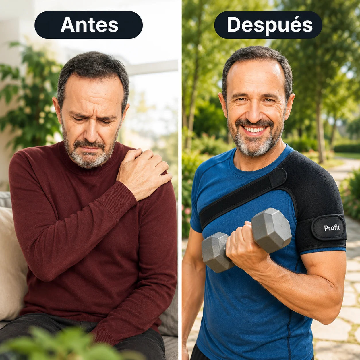 Hombrera Profit | Alivio y Fortalecimiento sin Cirugía
