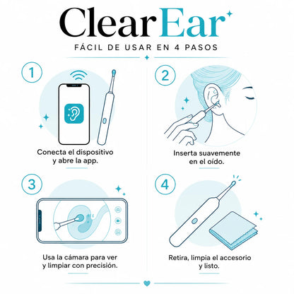 ClearEar: Limpiador Inteligente | Rejuvenece tu audición